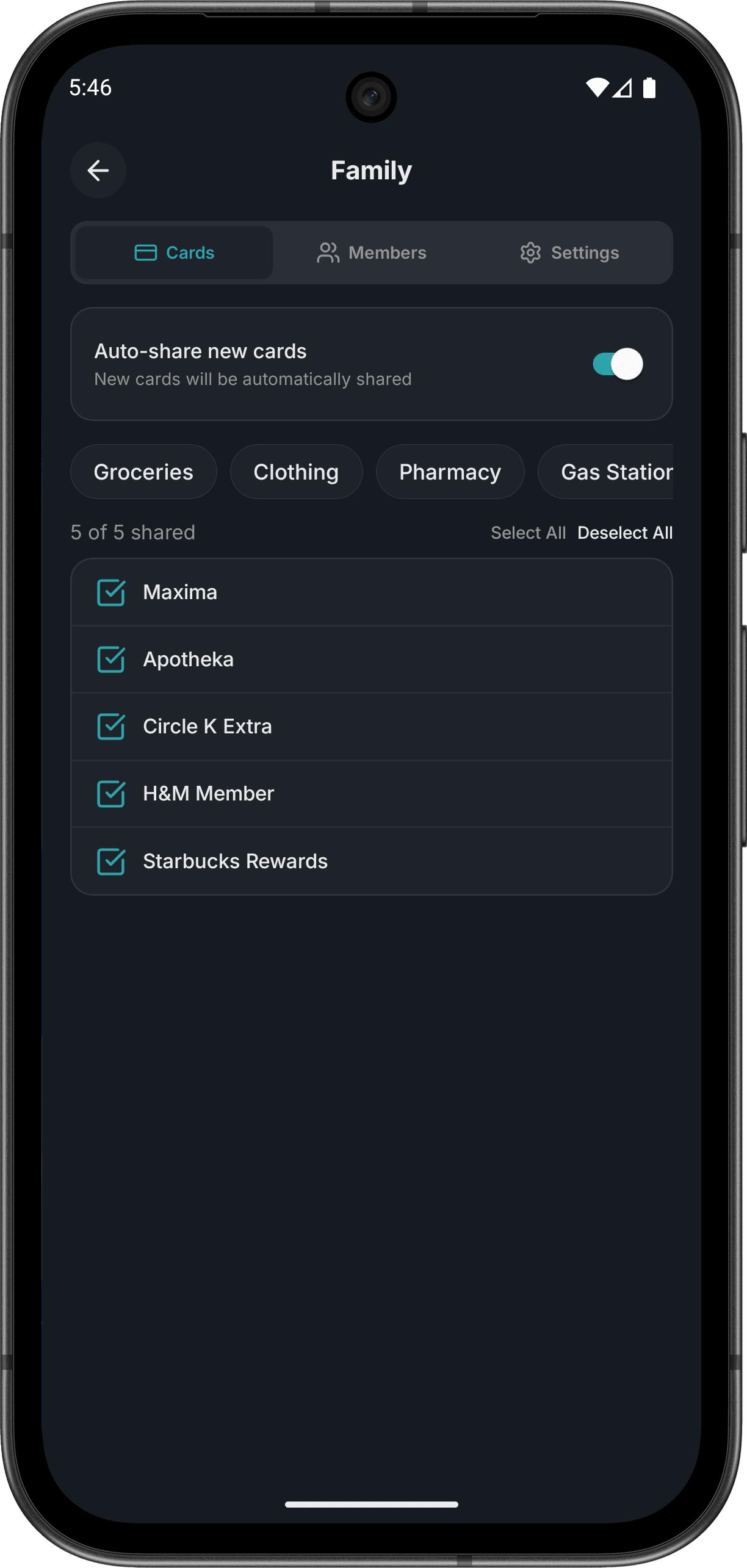 Keylix app screenshot